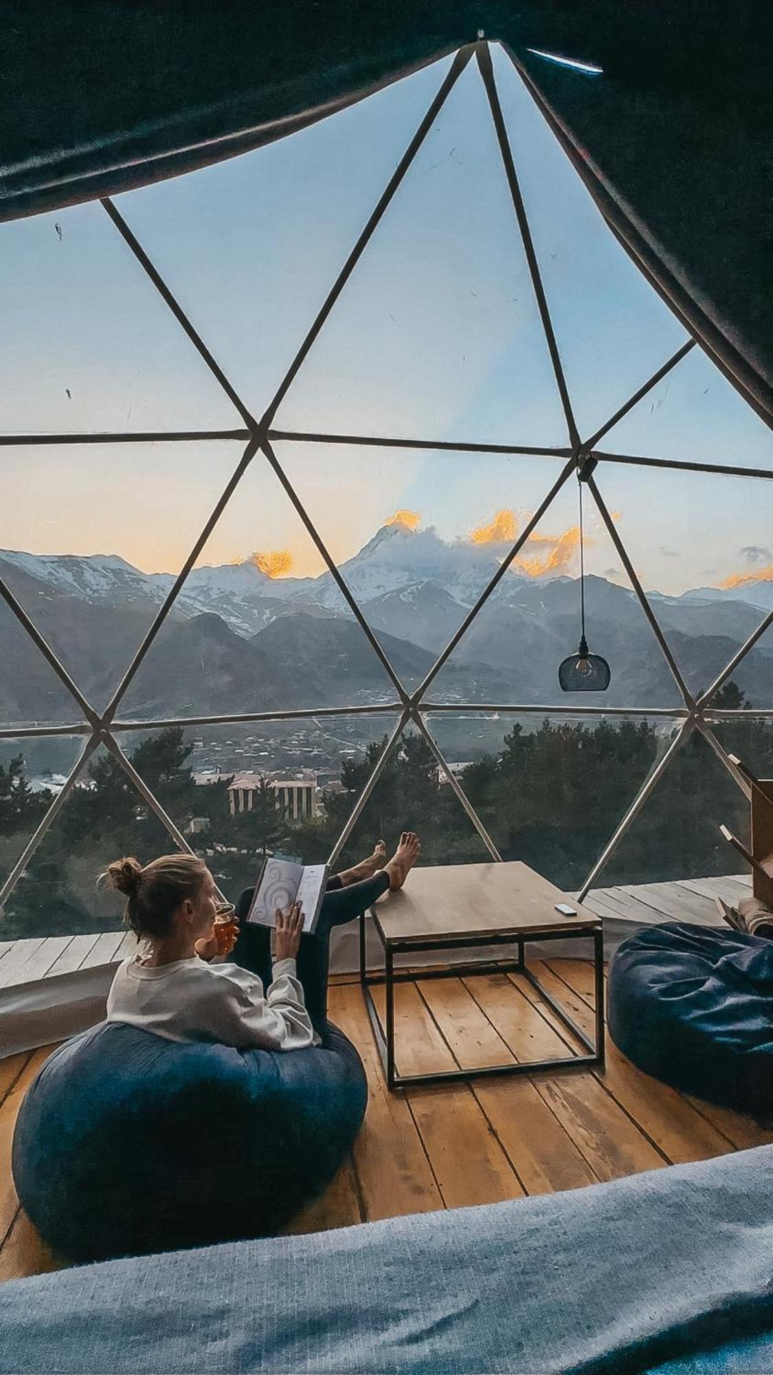 מלון קזבגי Elia Glamping מראה חיצוני תמונה