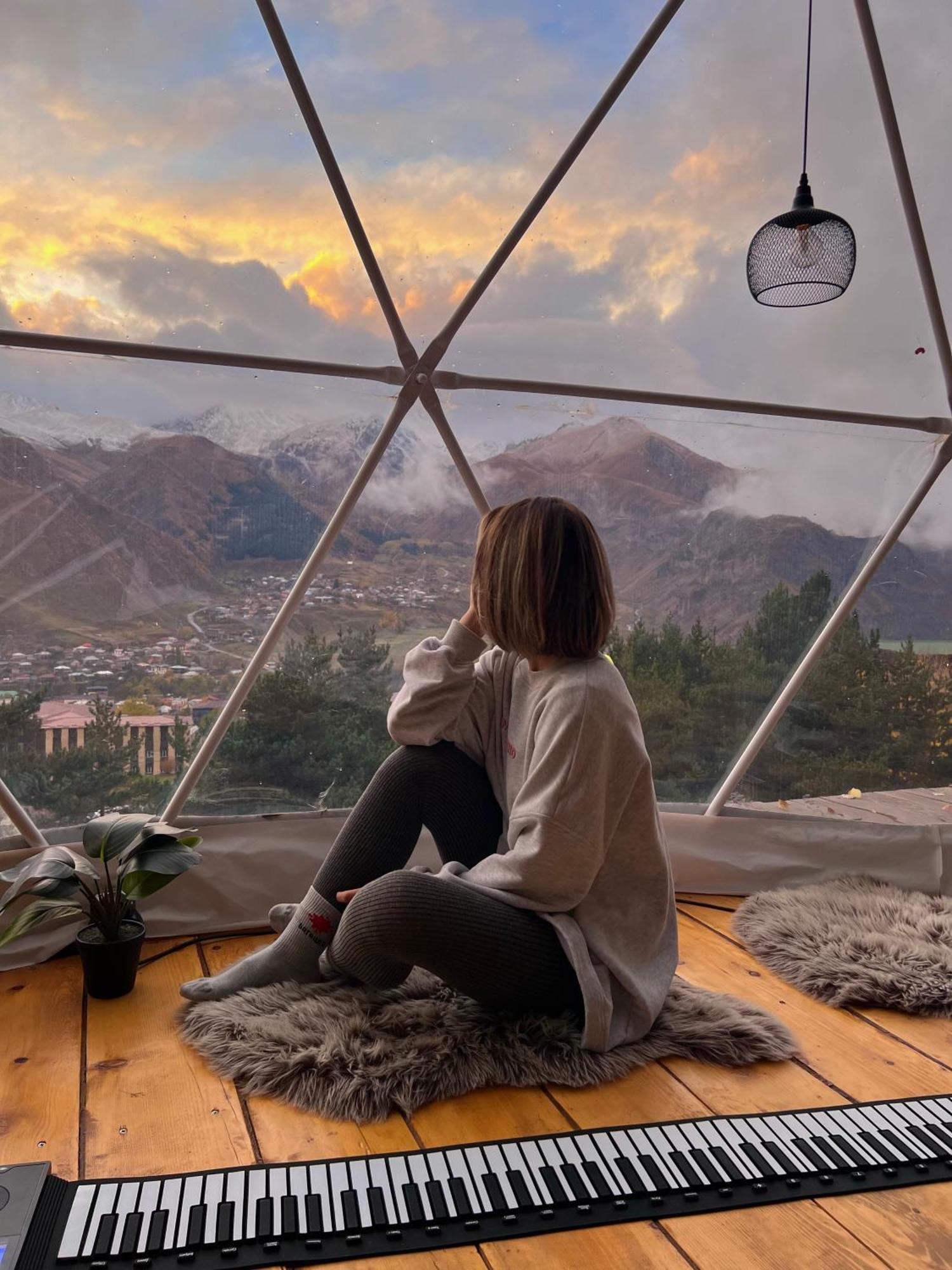 מלון קזבגי Elia Glamping מראה חיצוני תמונה